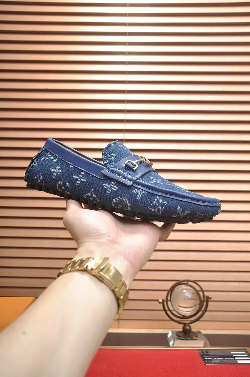 Men's Men's Shoes💰420💶【GUCCI】 (High-end Niuli) New 🍀Gucci*——Gucci Doudou Shoes! Made of imported original cowhide, the inner top layer is comfortable cowhide lining! Original wear-resistant rubber outsole! High quality products! Code number 38-44!